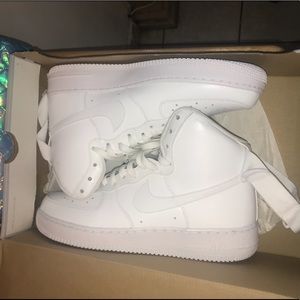 Size 10.5 Nike Air Force Ones HIGH top